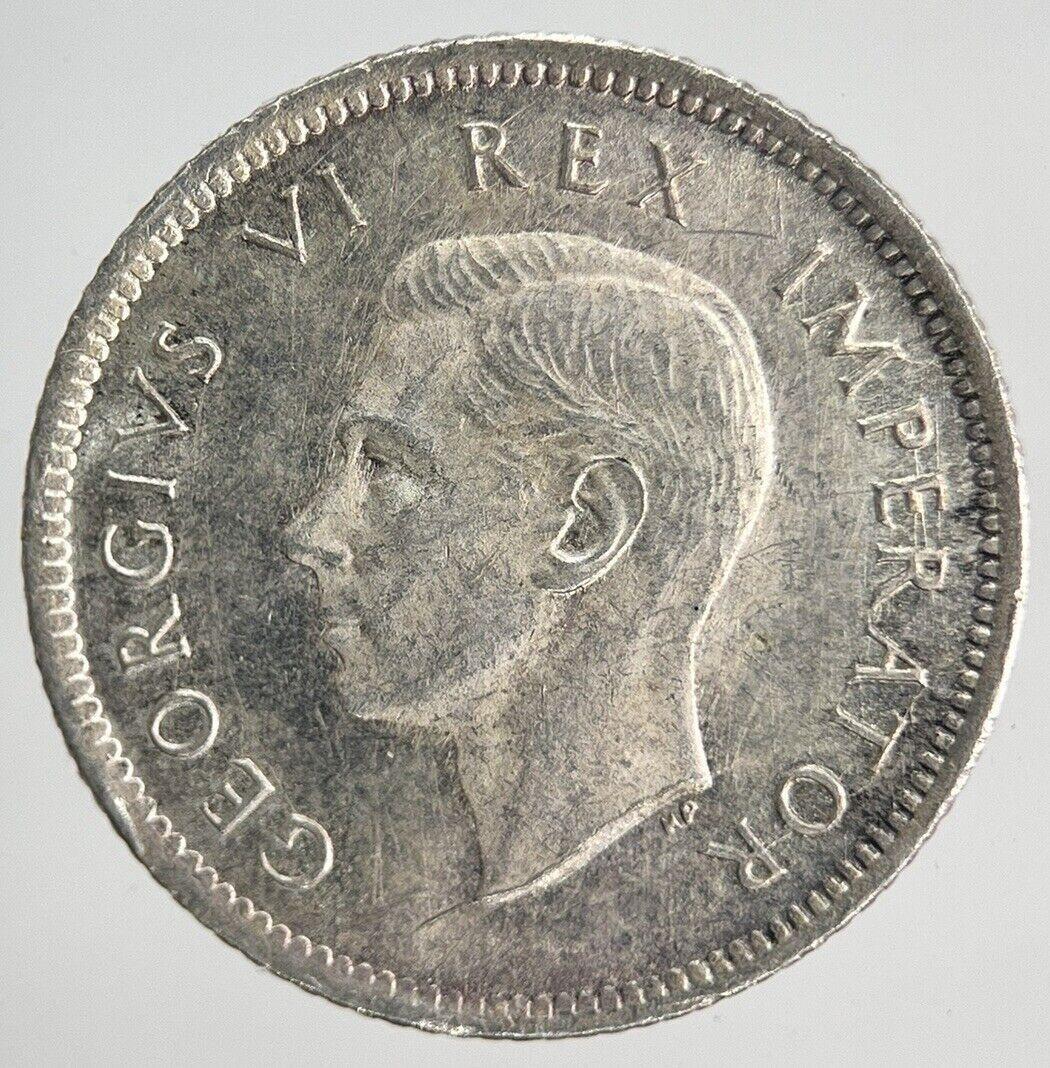 1940 South Africa Sixpence Coin | Very High Grade | a1970