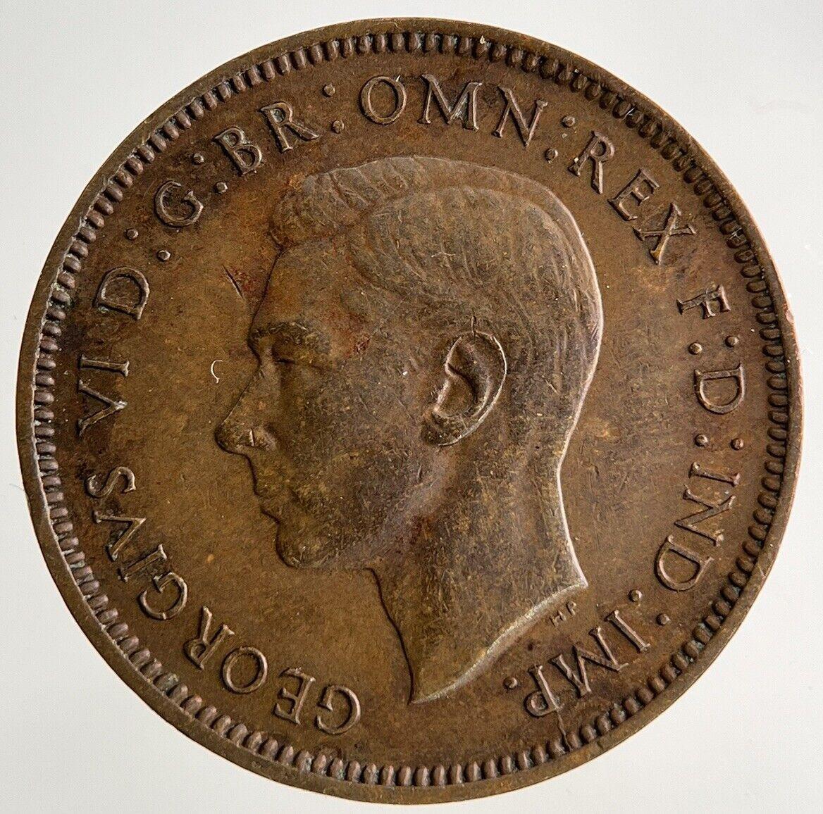 1940 George VI Wren Farthing Coin | Fine Collectable Grade