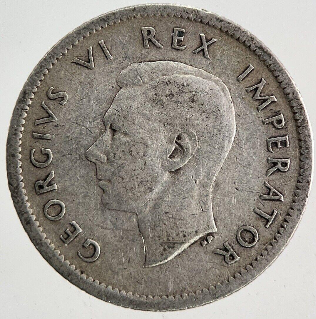 1940 South Africa Sixpence Silver Coin | Fine Collectable Grade