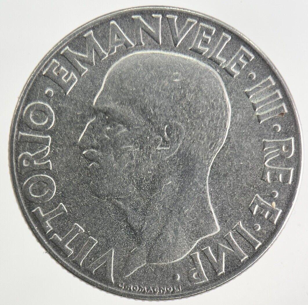 1940 Italy 1 Lira Coin | Fine Collectable Grade