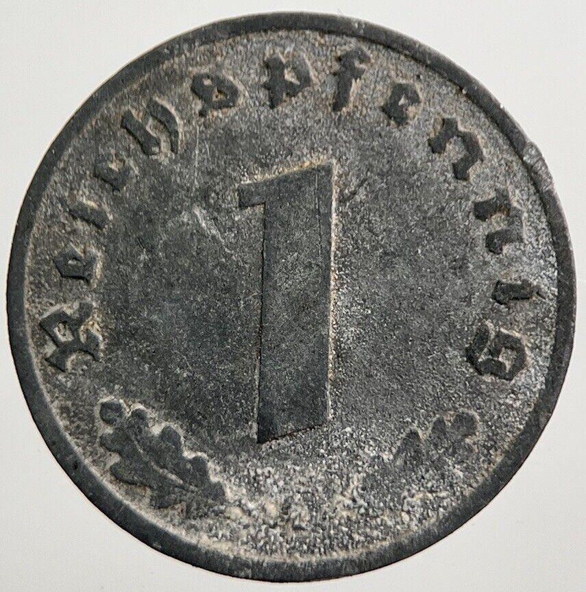 1940-A Germany Nazi 1 Pfennig Coin | Collectable Grade | a3375