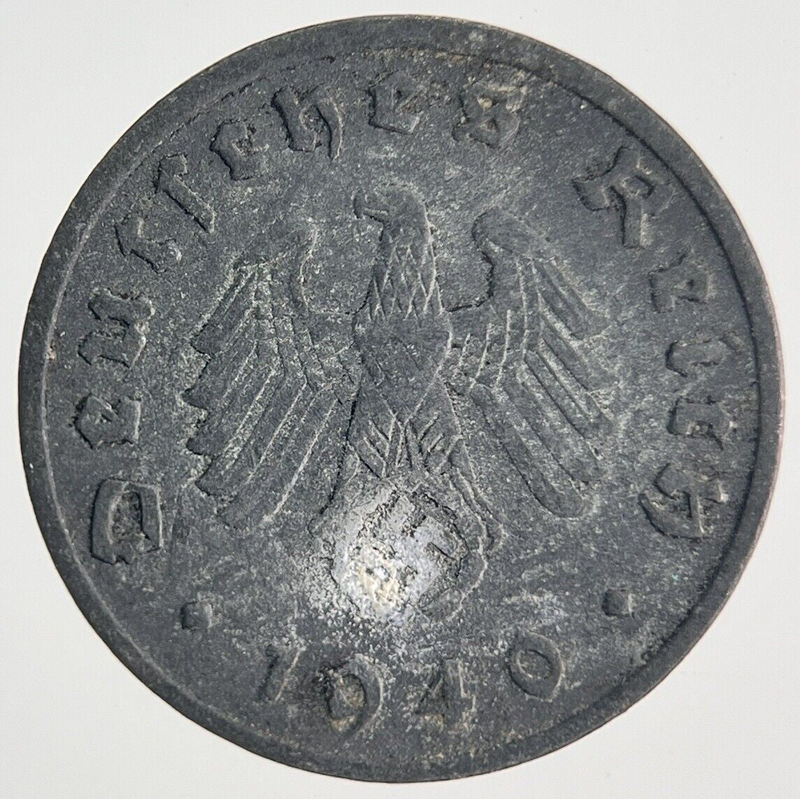 1940-A Germany Nazi 1 Pfennig Coin | Fine Collectable Grade | a1906