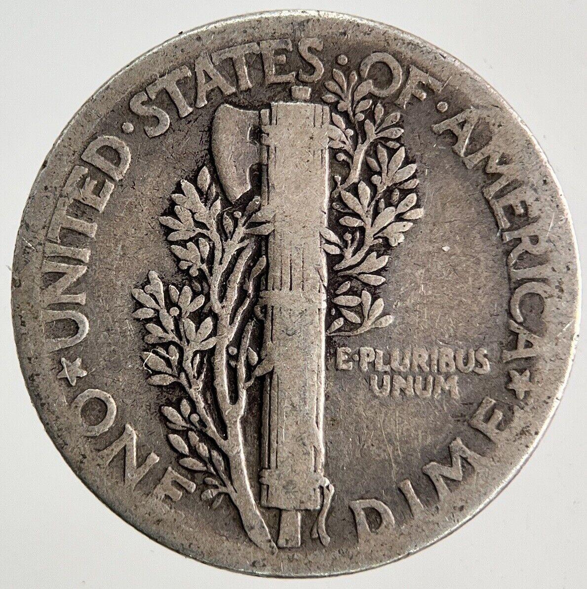 1940 US USA Mercury One Dime Silver Coin | Collectable Grade