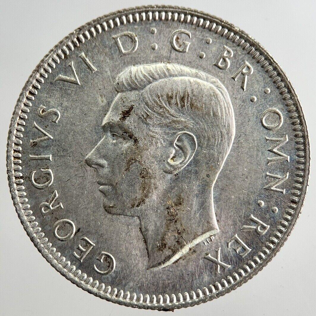 1941 George VI One Shilling Silver Coin | Very High Grade | a8184