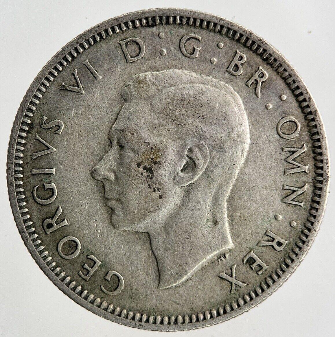 1941 George VI Shilling Silver Coin | Fine Collectable Grade