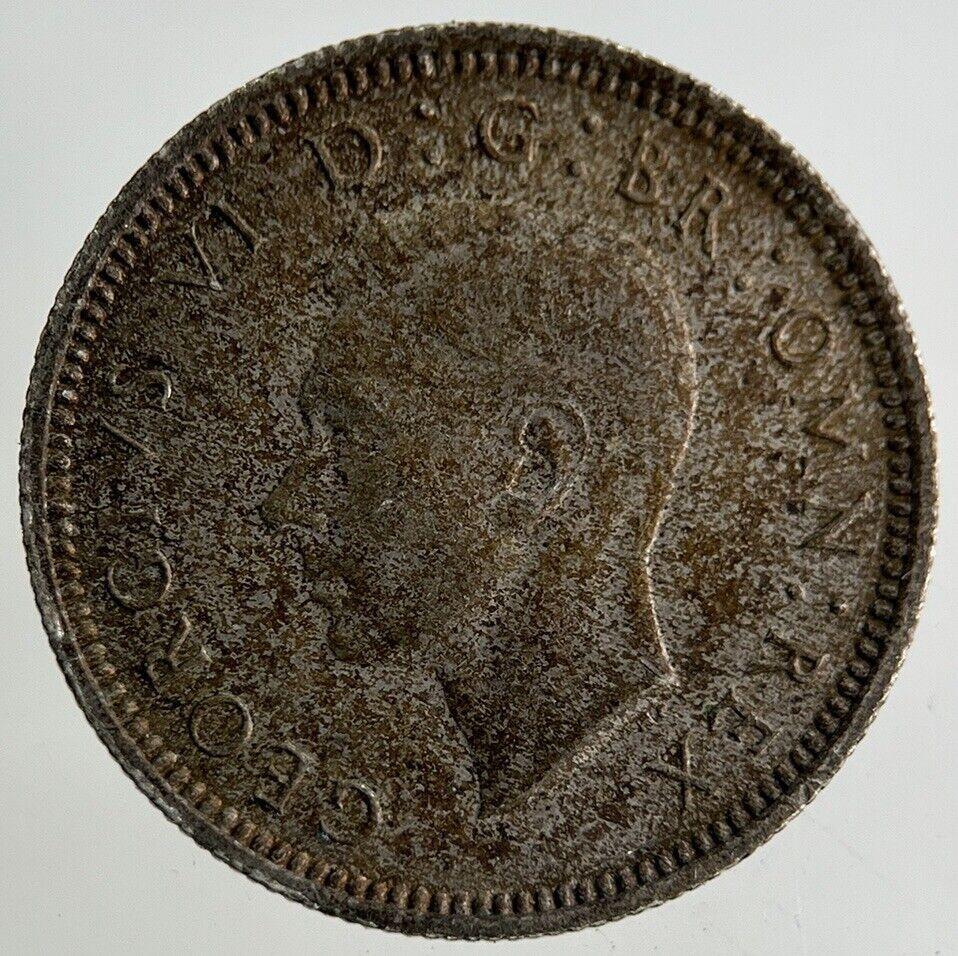 1941 George VI Sixpence Silver Coin | Very High Grade