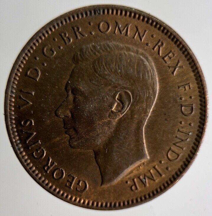 1941 George VI Wren Farthing Coin | Very High Grade