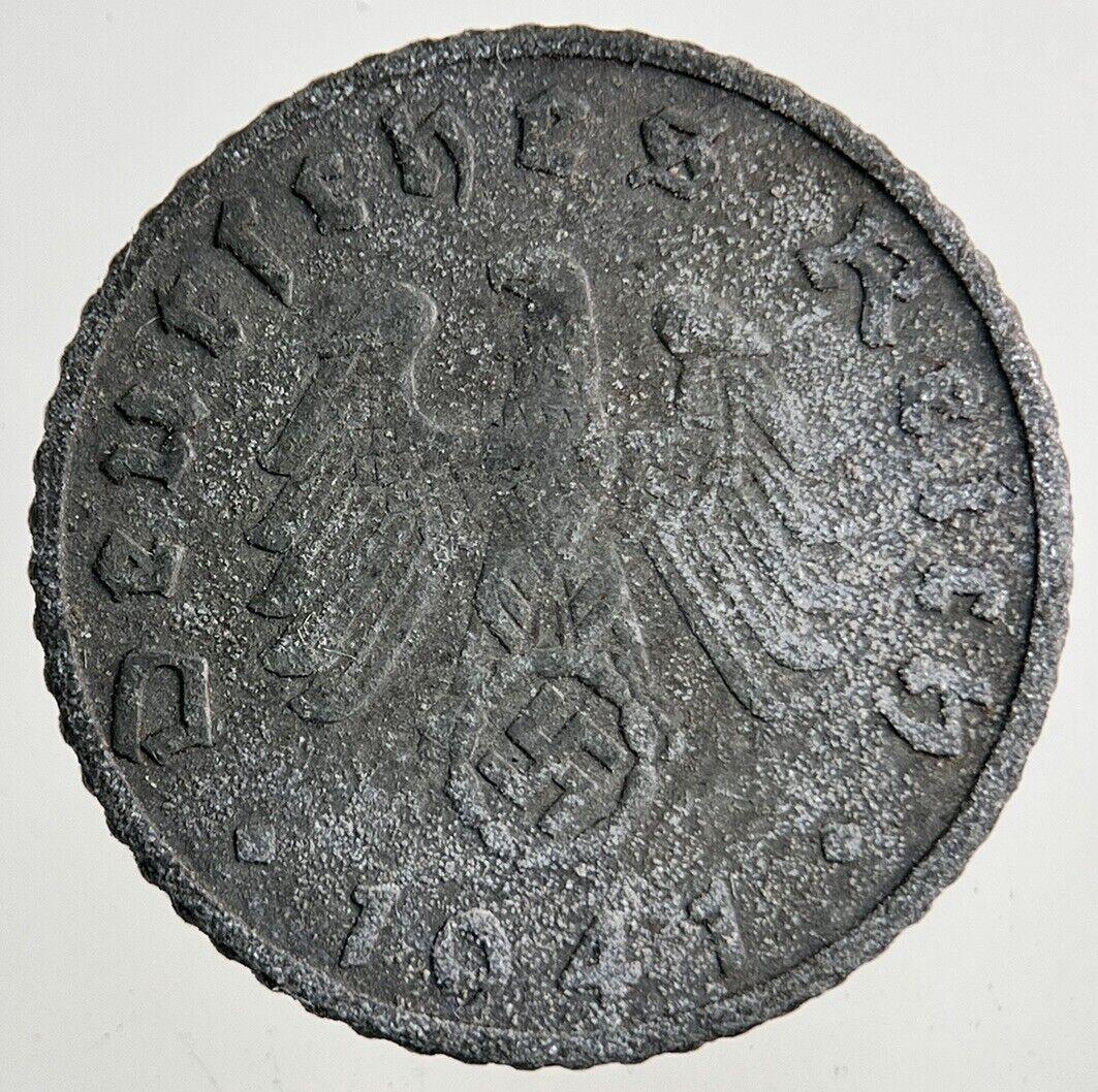 1941 Germany Nazi 5 Pfennig Coin | Fine Collectable Grade
