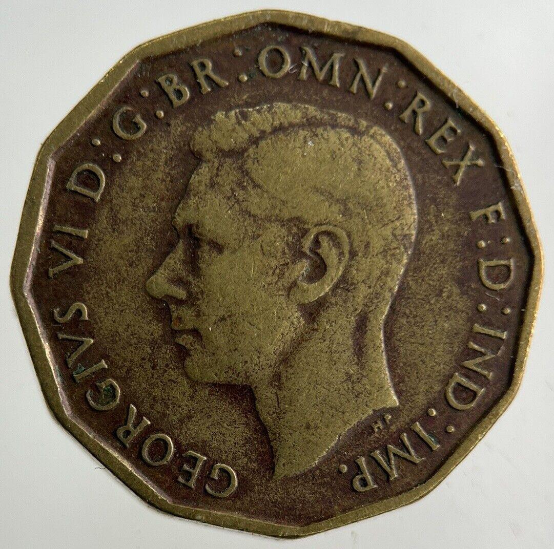 1941 George VI Threepence Coin | Fine Collectable Grade