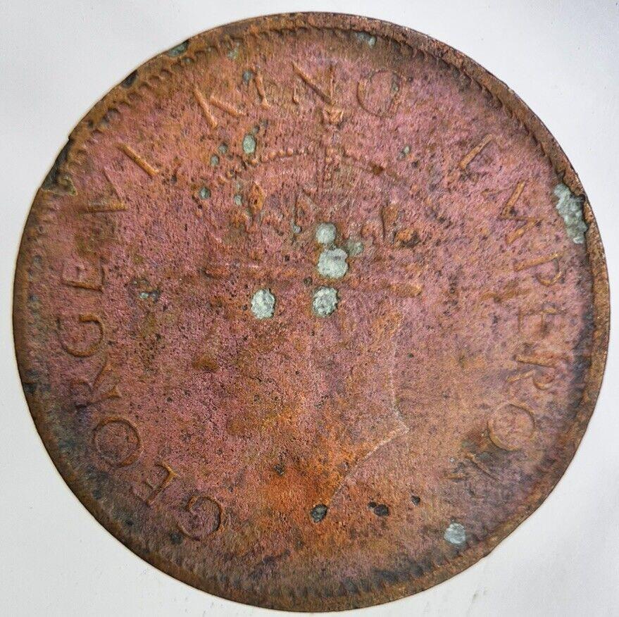 1941 India 1/4 Quarter Anna Coin | Collectable Grade