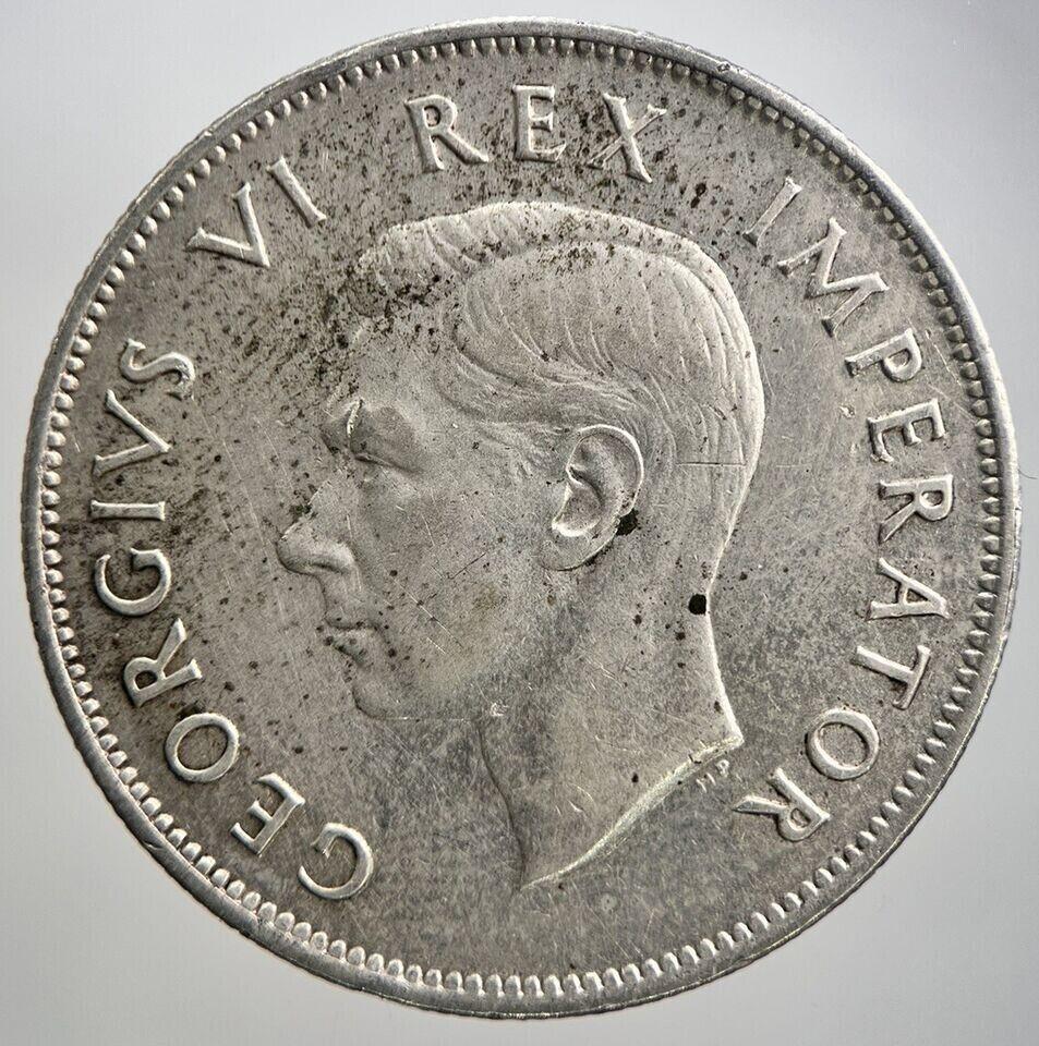 1941 South Africa Half-Crown Silver Coin | Very High Grade | a2147