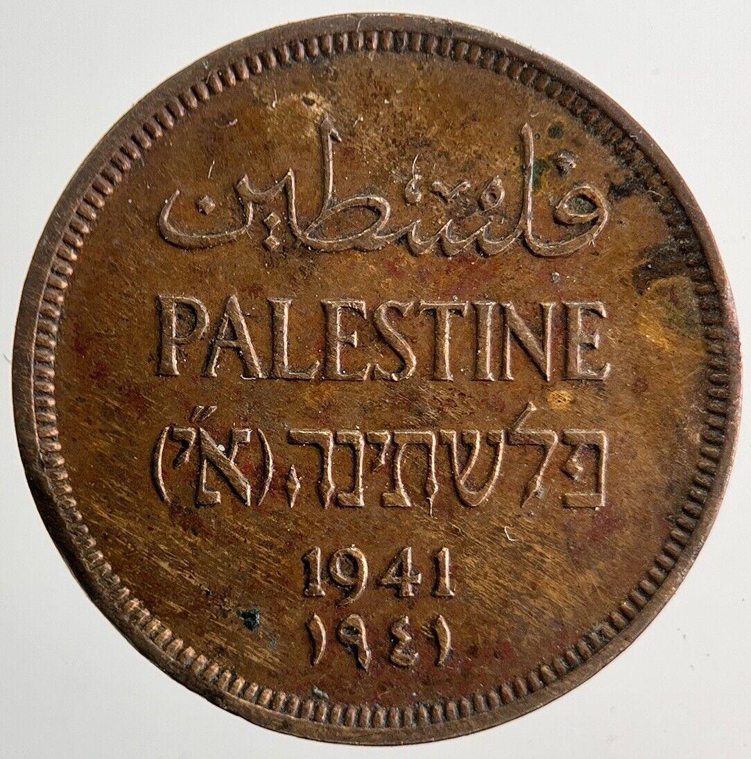 1941 Palestine 1 One Mil Coin | Very High Grade