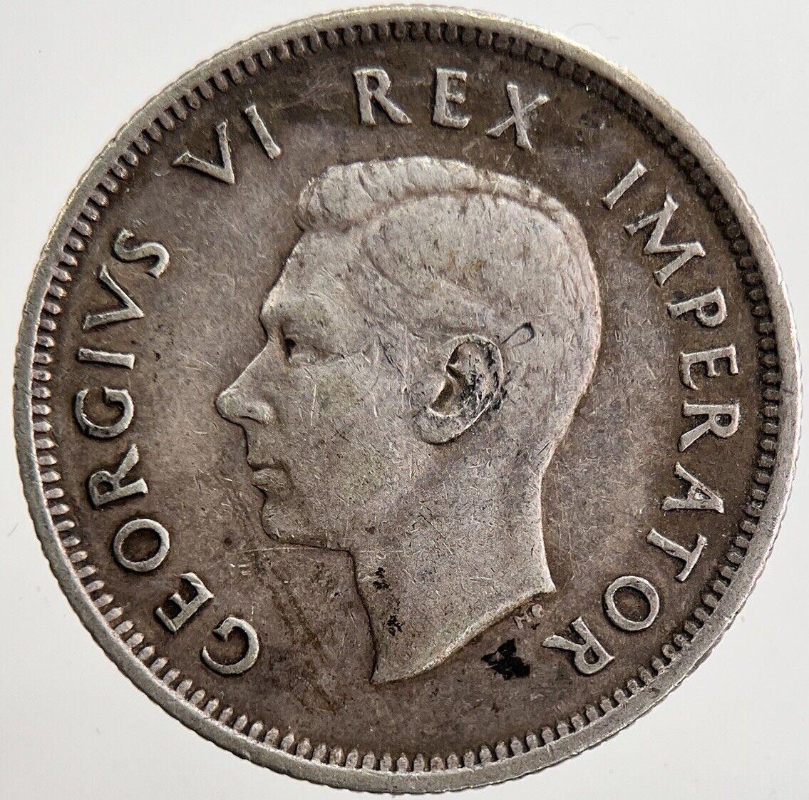 1941 South Africa Shilling Silver Coin | Fine Collectable Grade | a5676