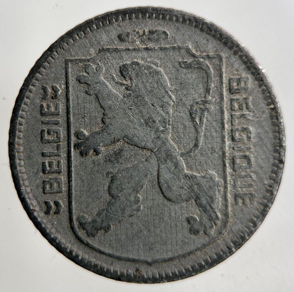 1942 Belgium 1 Franc Coin | Fine Collectable Grade