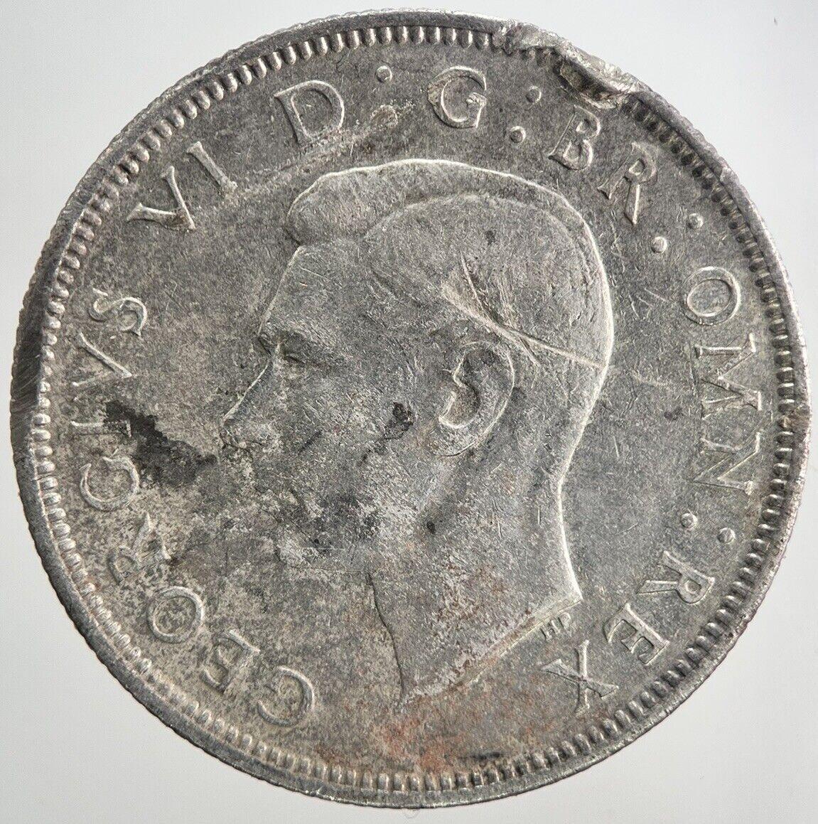 1942 George VI Florin Silver Coin | Fine Collectable Grade