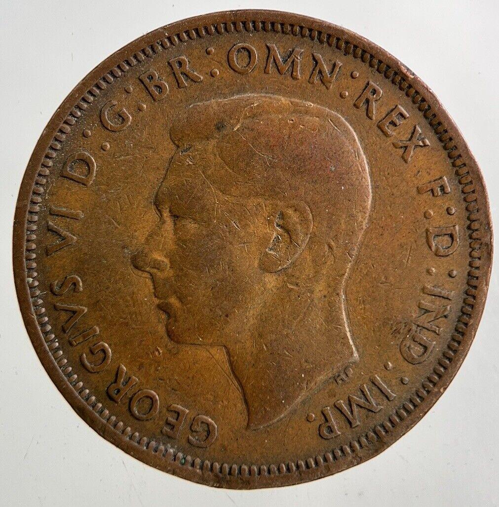 1942 George VI Half-Penny Coin | Fine Collectable Grade