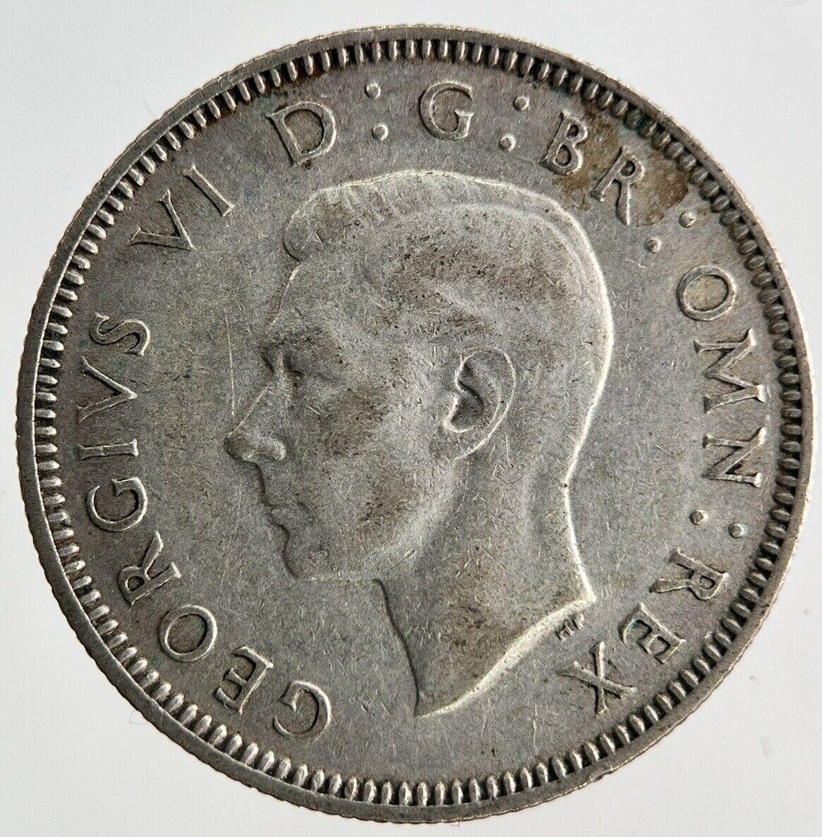 1942 George VI Shilling Silver Coin | Fine Collectable Grade