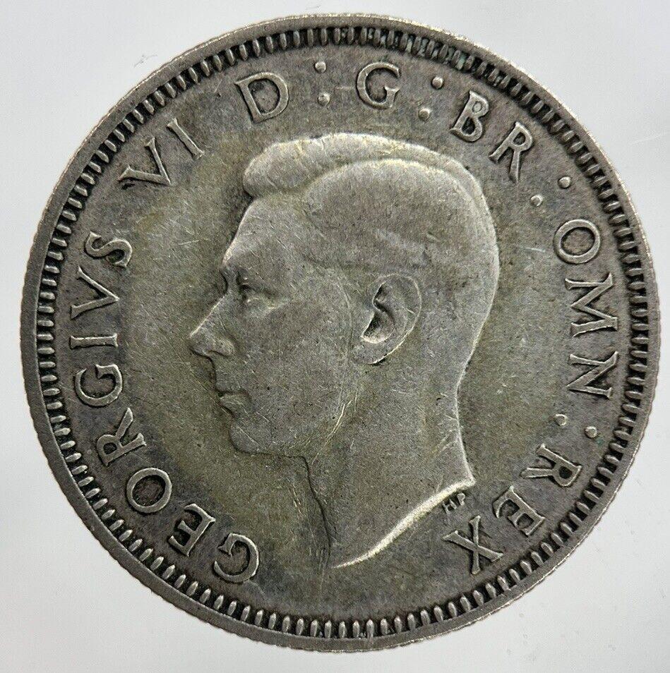 1942 George VI Shilling Silver Coin | Fine Collectable Grade