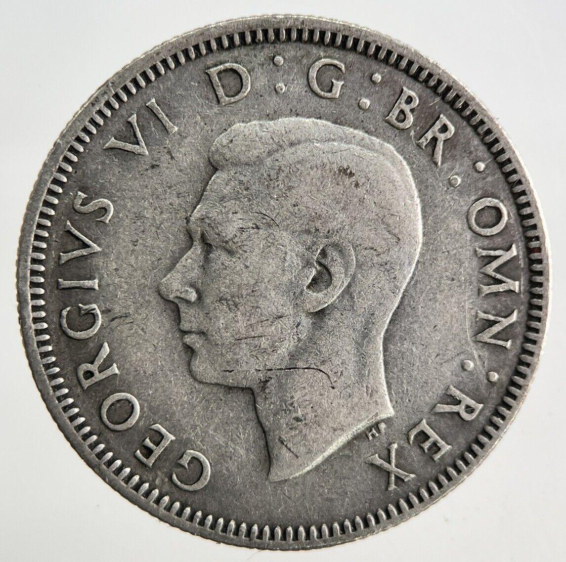 1942 George VI One Shilling Silver Coin | Fine Collectable Grade