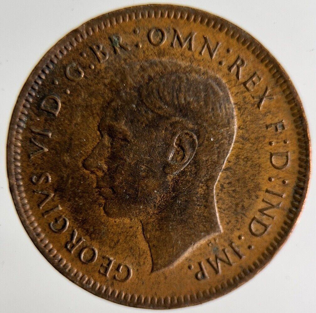 1942 George VI Wren Farthing Coin | Fine Collectable Grade