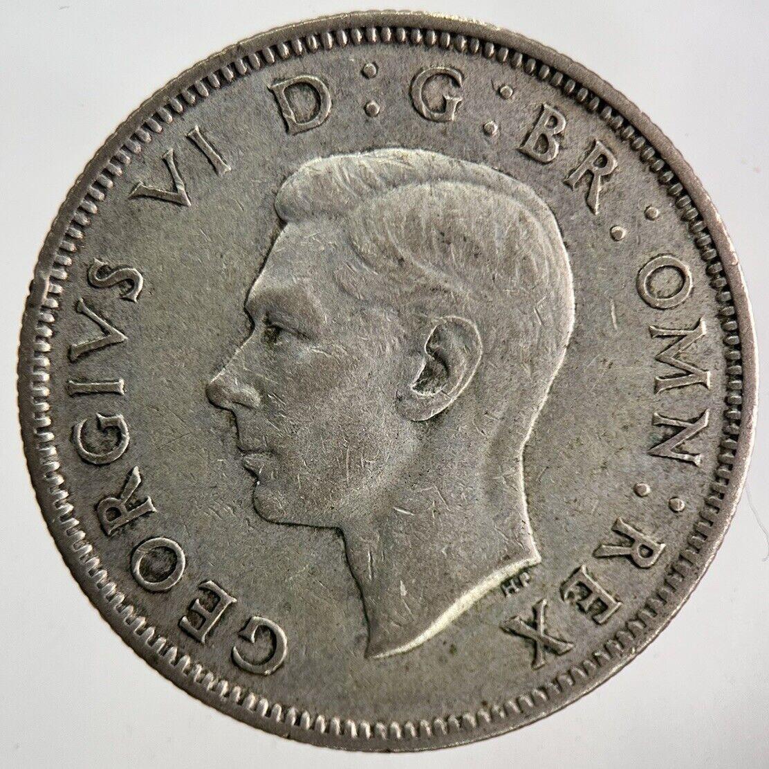 1942 George VI Silver Florin Coin | Fine Collectable Grade