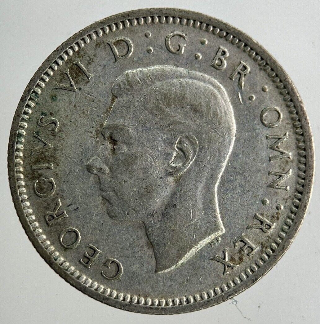 1942 George VI Sixpence Silver Coin | Fine Collectable Grade