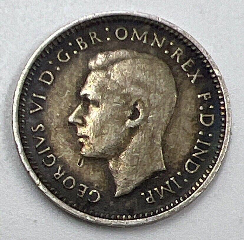 1942 Threepence | Australia Silver Coin | Fine Collectable Grade | a205