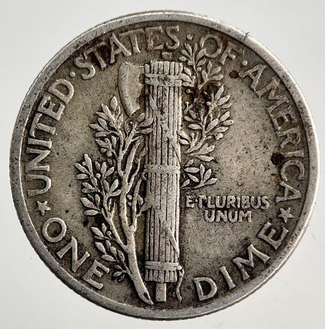 1942 US USA Mercury One Dime Silver Coin | Fine Collectable Grade