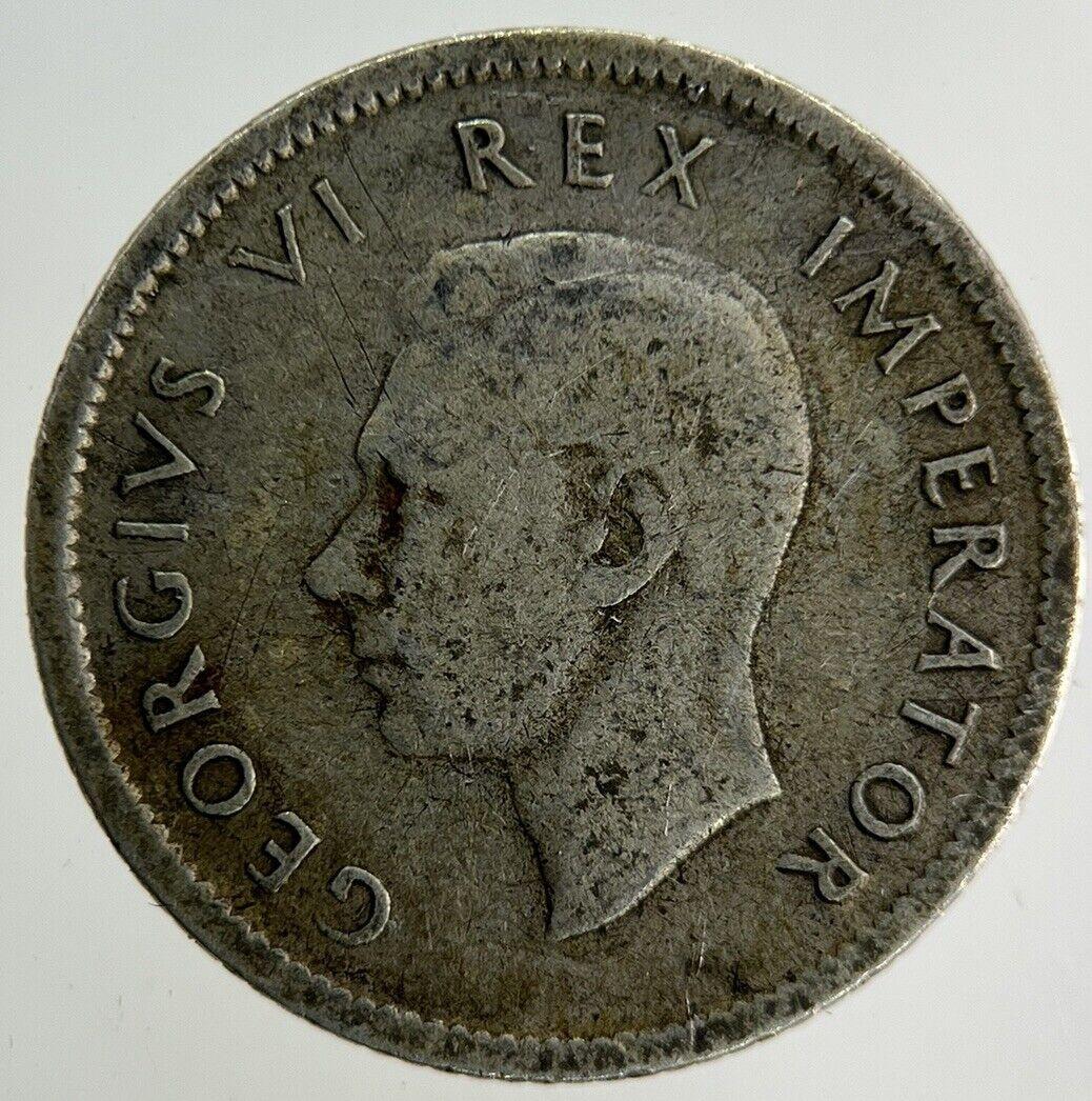 1942 South Africa Sixpence Silver Coin | Collectable Grade