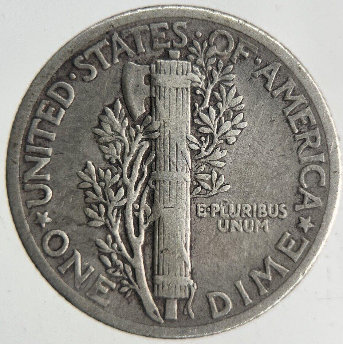 1942 USA US Mercury One Dime Silver Coin | Fine Collectable Grade