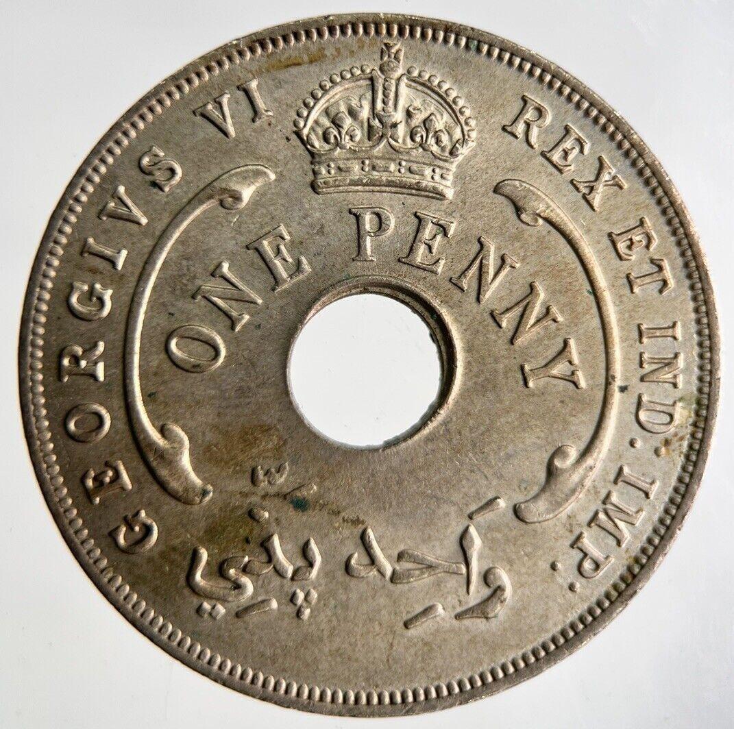 1942 West Africa One Penny Coin | Fine Collectable Grade