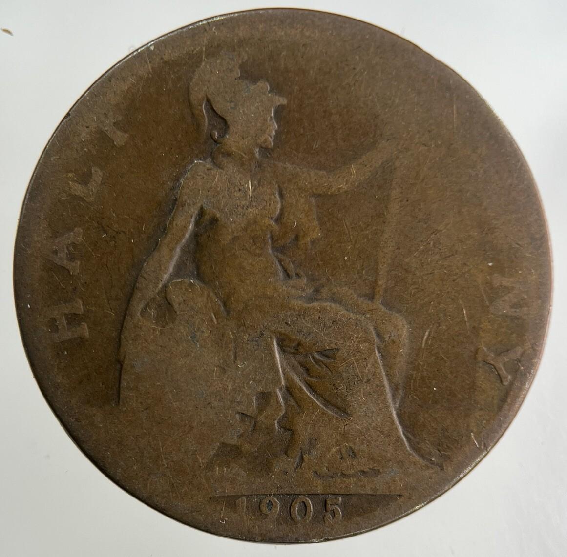 1905 Edward VII Half-Penny Coin | Collectable Grade