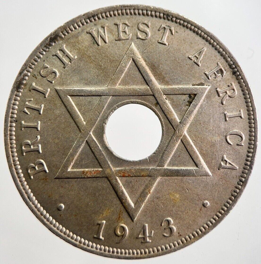 1942 West Africa 1 One Penny Coin | Very High Grade | a7575