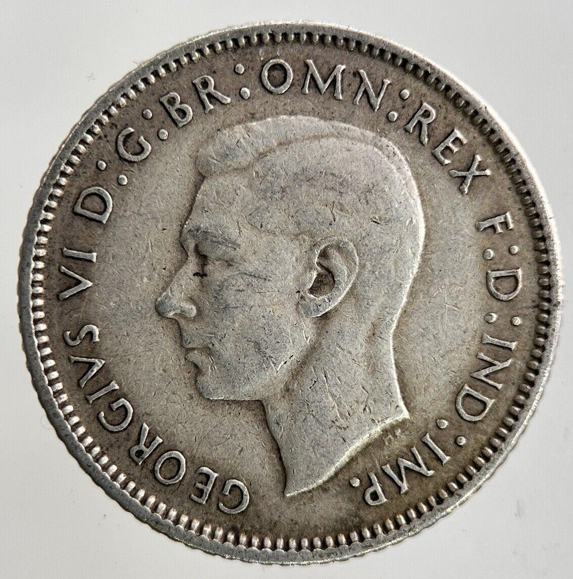 1942-D Australia Sixpence Silver Coin | Fine Collectable Grade