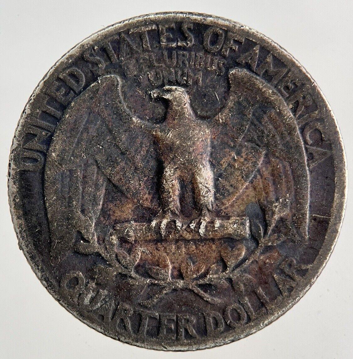 1942 US USA Quarter Dollar Silver Coin | Collectable Grade