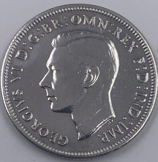 1943 Australia Florin Silver Coin | Very High Grade | a239