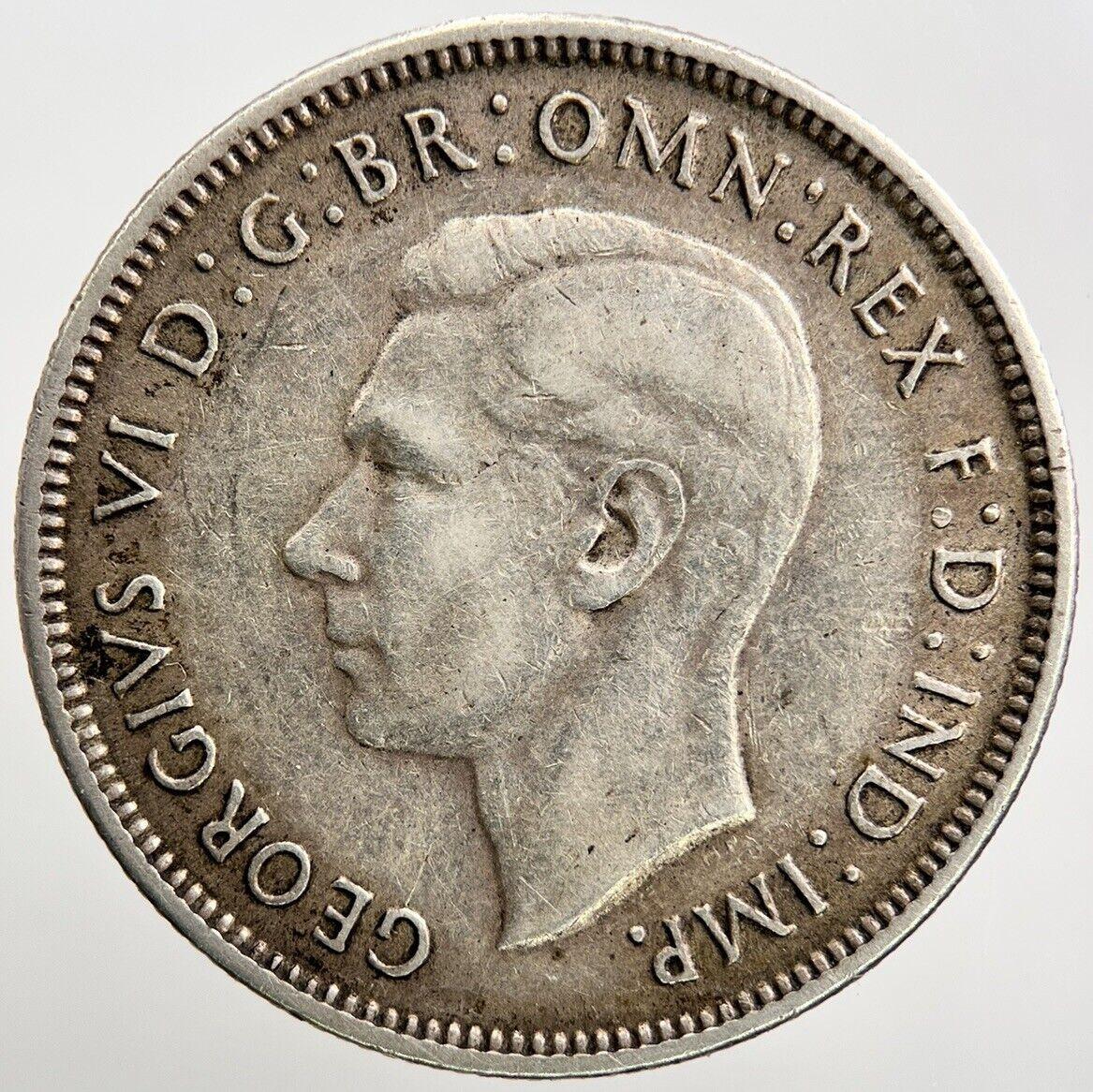 1942-S Australia Florin Silver Coin | Fine Collectable Grade | a243