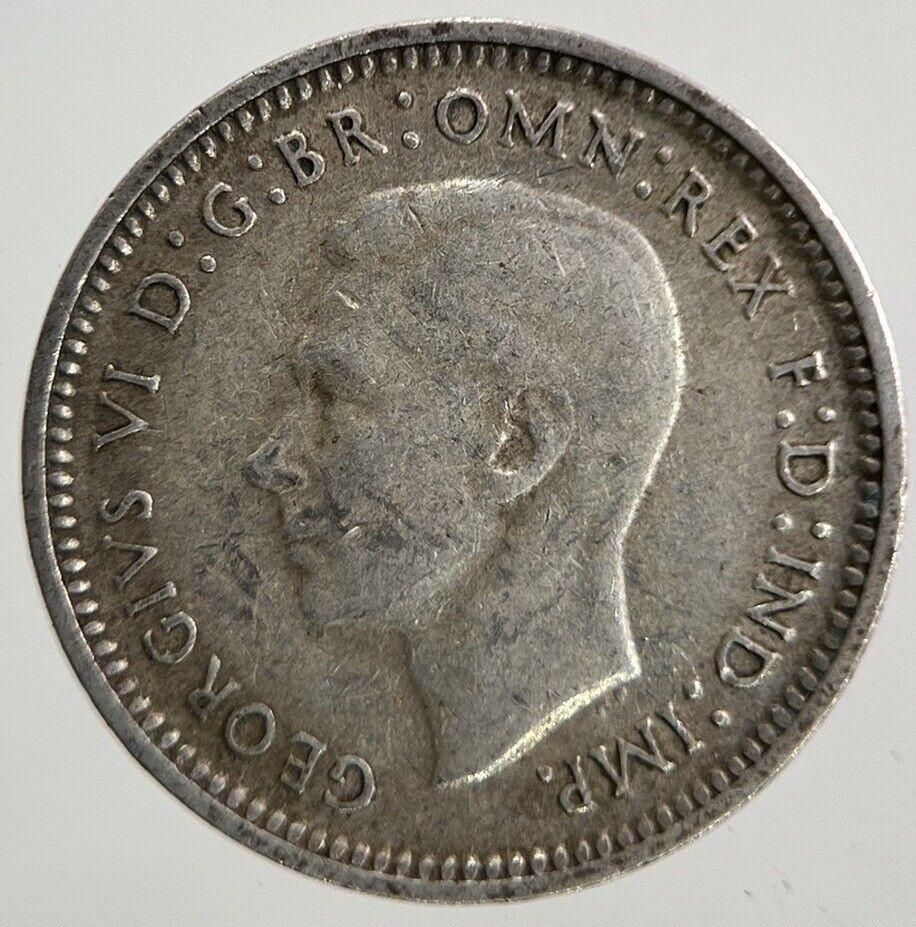 1942-D Australia Threepence Silver Coin | Fine Collectable Grade