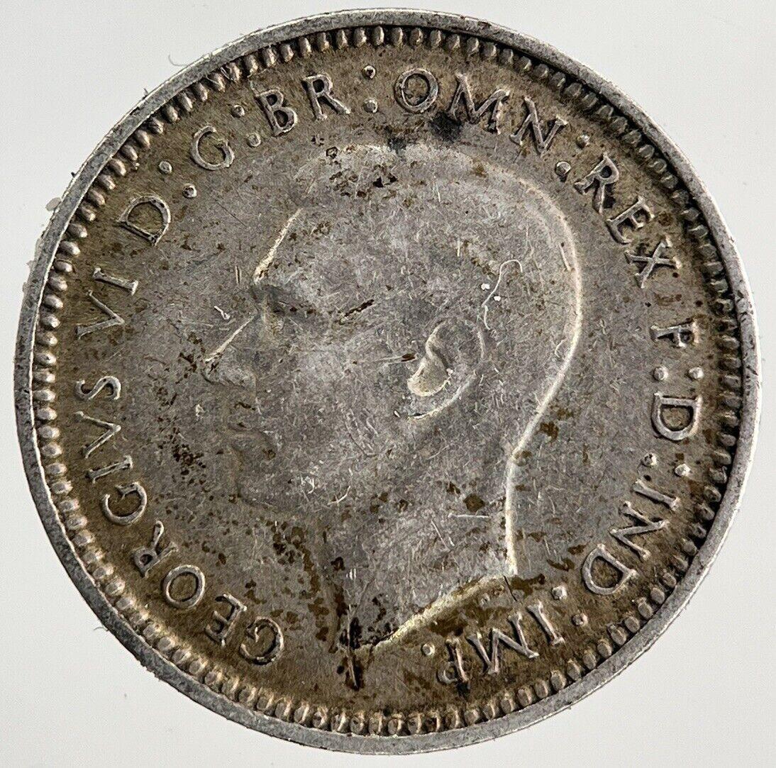 1942-S Australia Threepence Silver Coin | Fine Collectable Grade