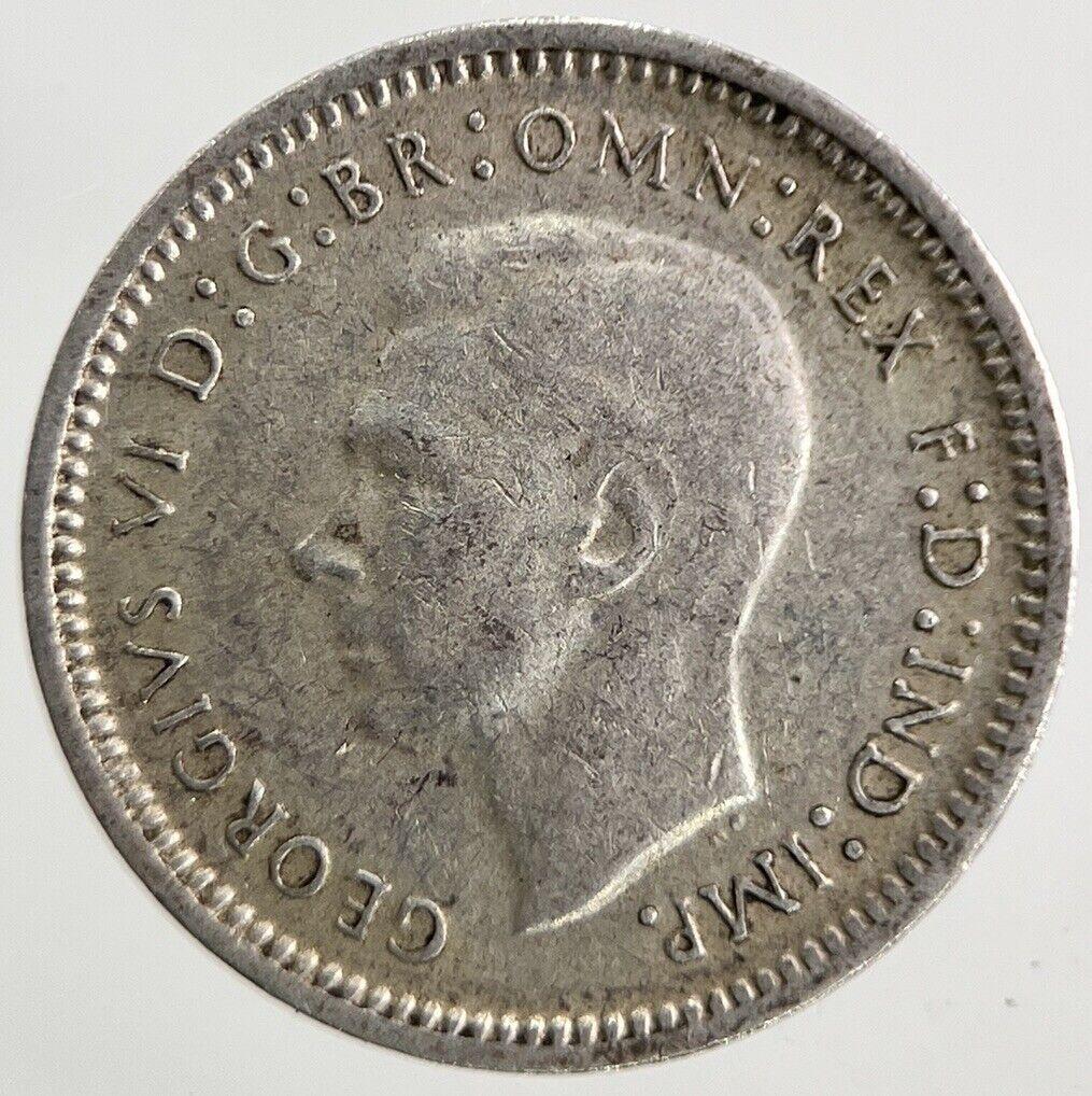 1943 Australia Threepence Silver Coin | Fine Collectable Grade