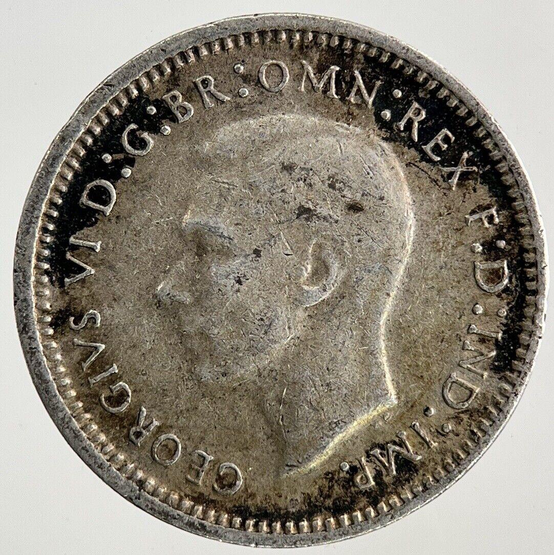 1943 Australia Threepence Silver Coin | Fine Collectable Grade