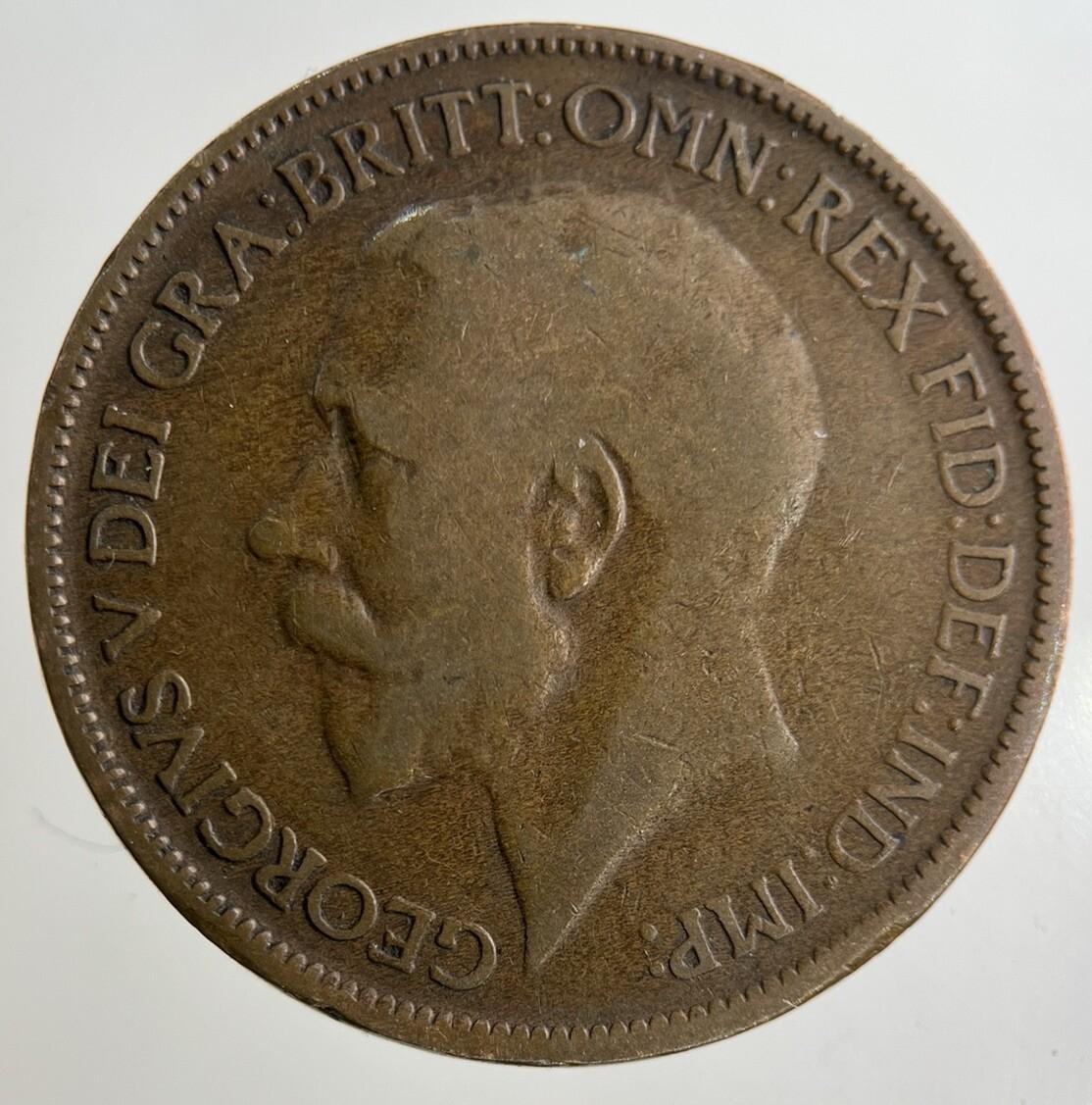 1924 George V Half-Penny Coin | Collectable Grade