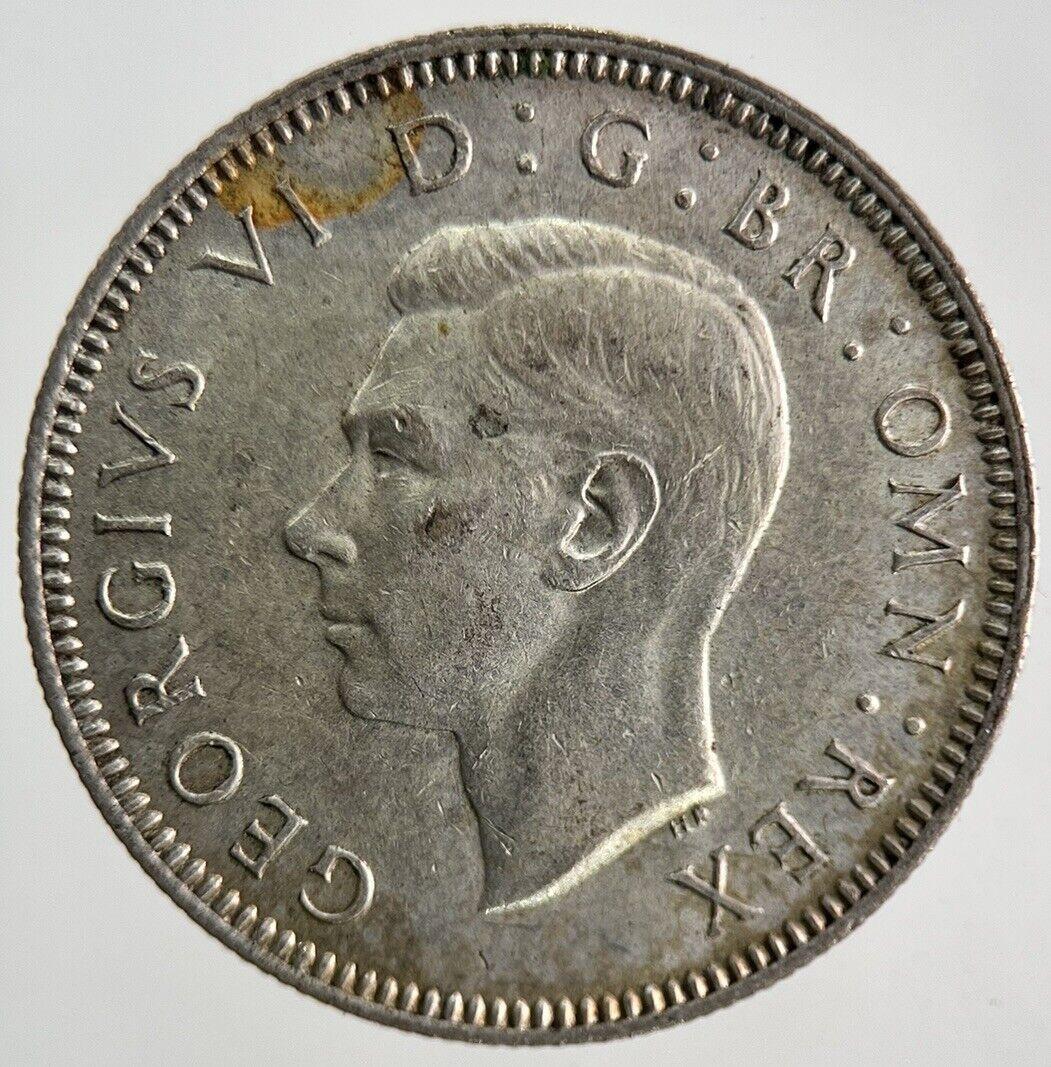 1943 George VI Silver Shilling Coin | Very High Grade