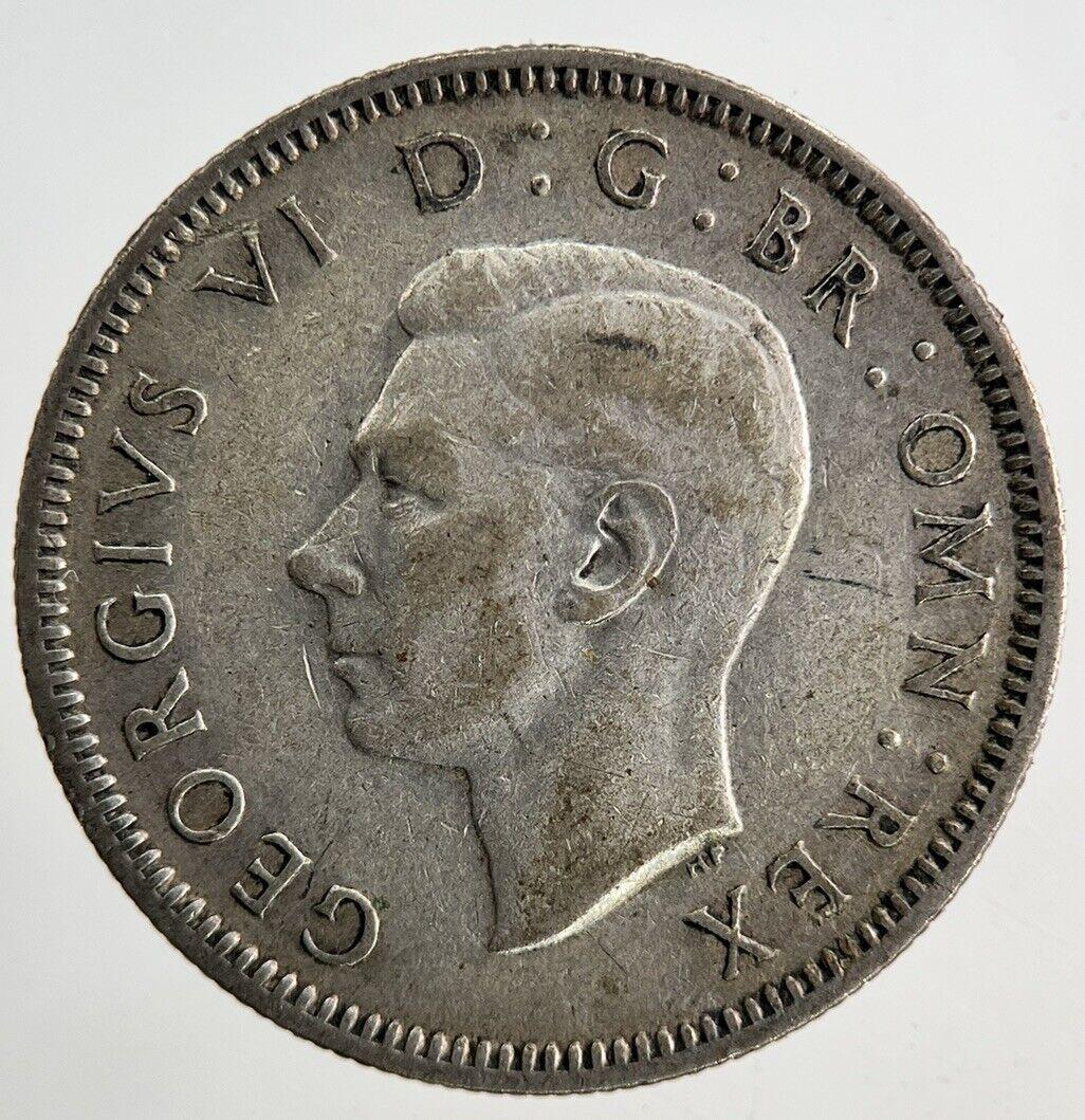 1943 George VI Shilling Silver Coin | Fine Collectable Grade