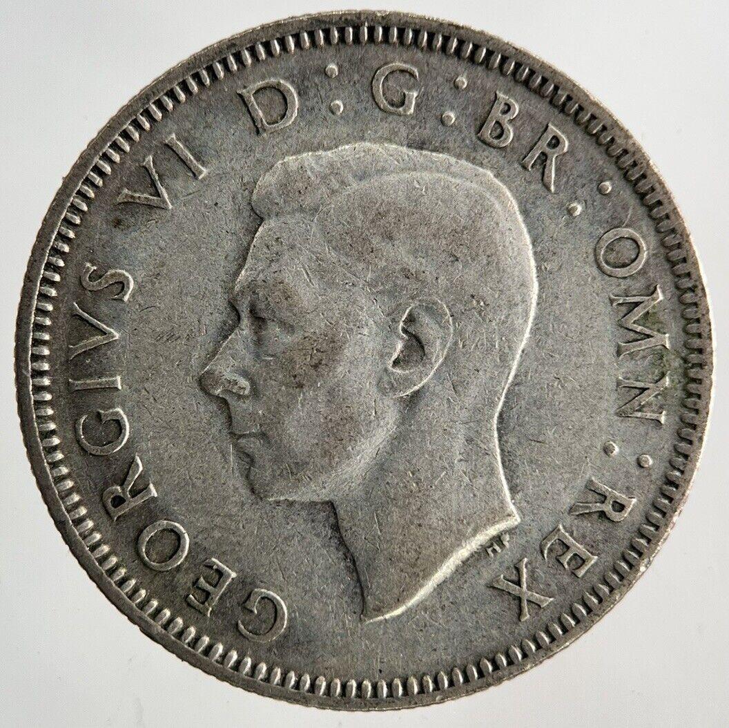 1943 George VI Shilling Silver Coin | Fine Collectable Grade