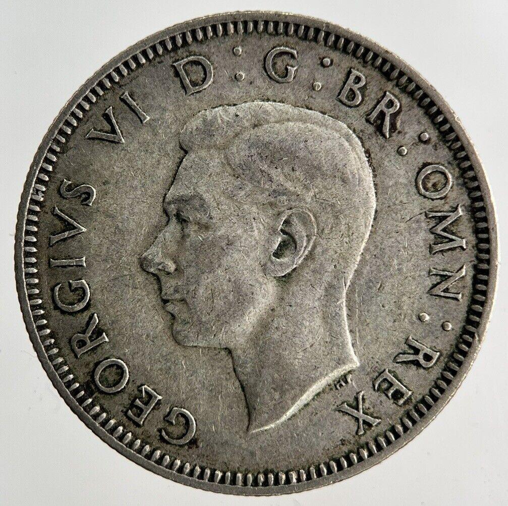 1943 George VI Shilling Silver Coin | Fine Collectable Grade