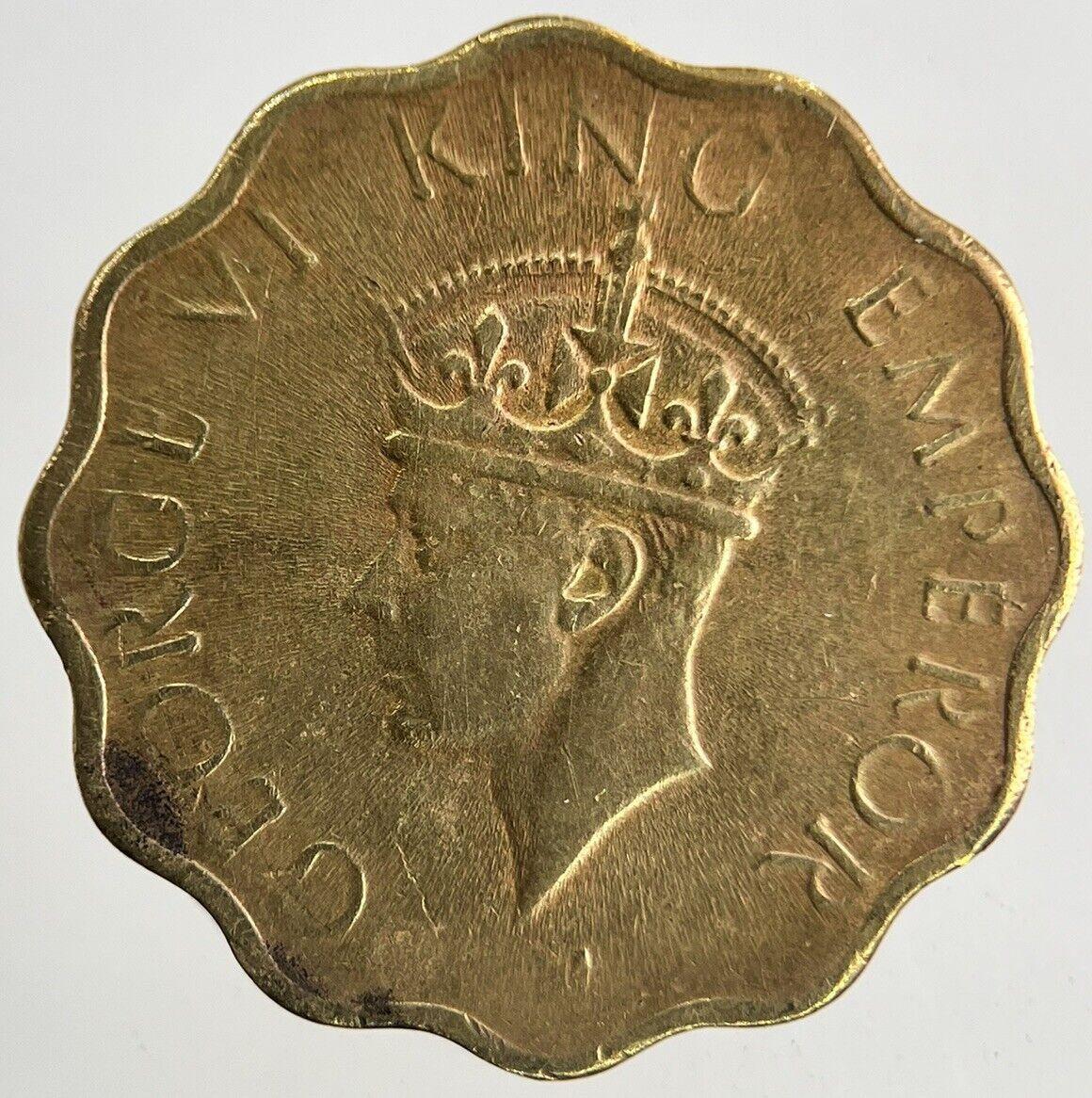 1943 India 1 Anna Coin | Fine Collectable Grade