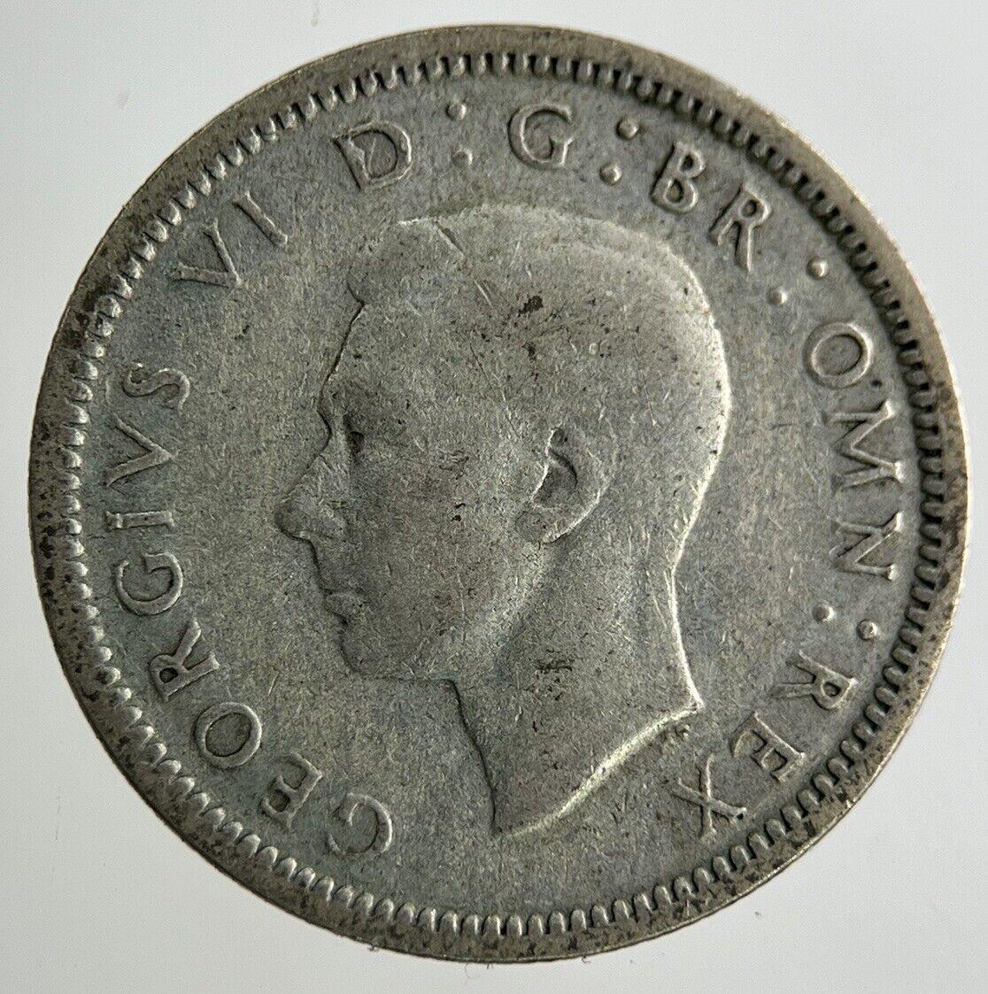 1943 George VI Sixpence Silver Coin | Fine Collectable Grade