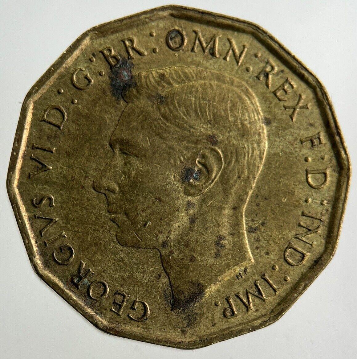 1943 George VI Threepence Coin | Very High Grade