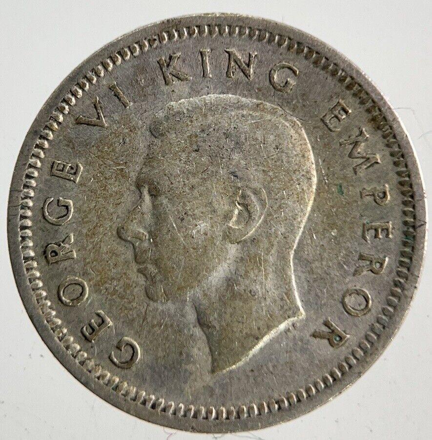 1943 New Zealand Threepence Silver Coin | Collectable Grade